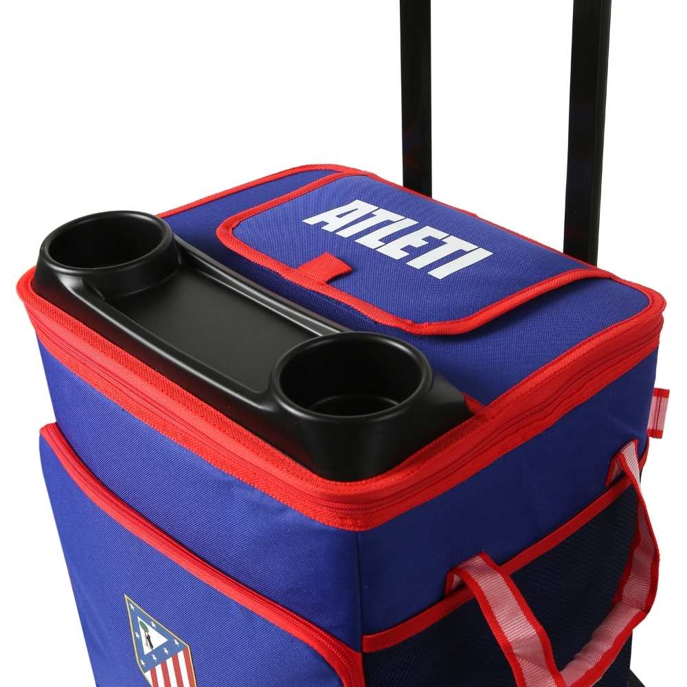 Nevera Con Carrito 50 Latas Azul y Rojo image number null